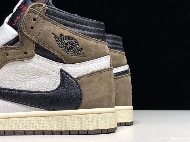 Rep OG Retro - x 1 100 Travis High CD4487 Jordan Scott 'Mocha' Air 0607